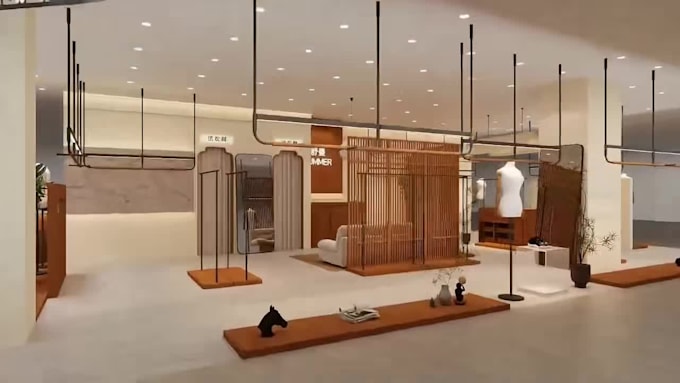 complete clothing store design