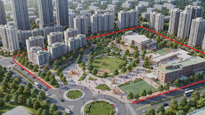 do draft and 3d design urban design and master planning