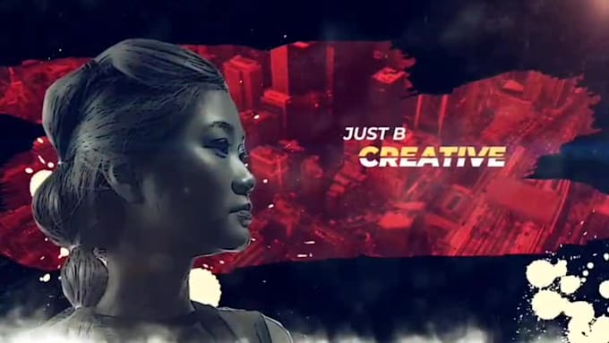 make a custom cinematic title sequence film opener and into