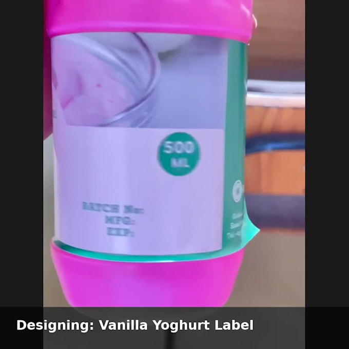 do professional food packaging and label design