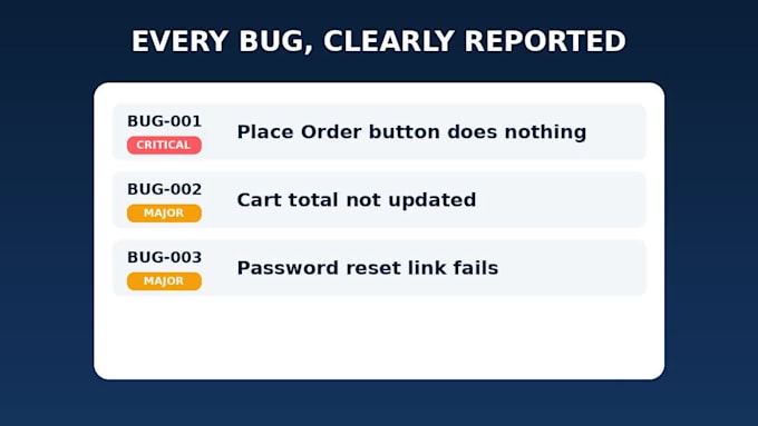 do QA testing for web and mobile apps