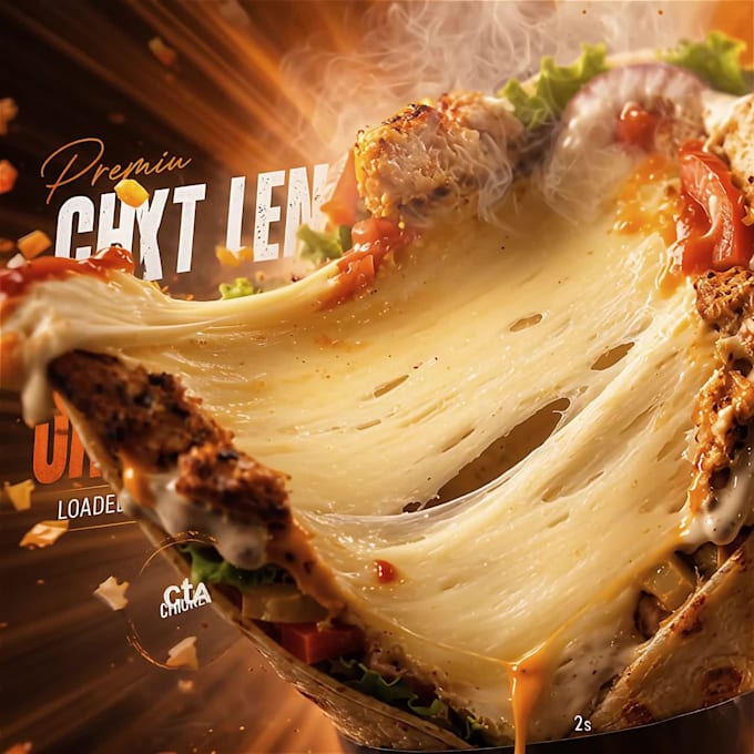 create ai food poster for your restaurant