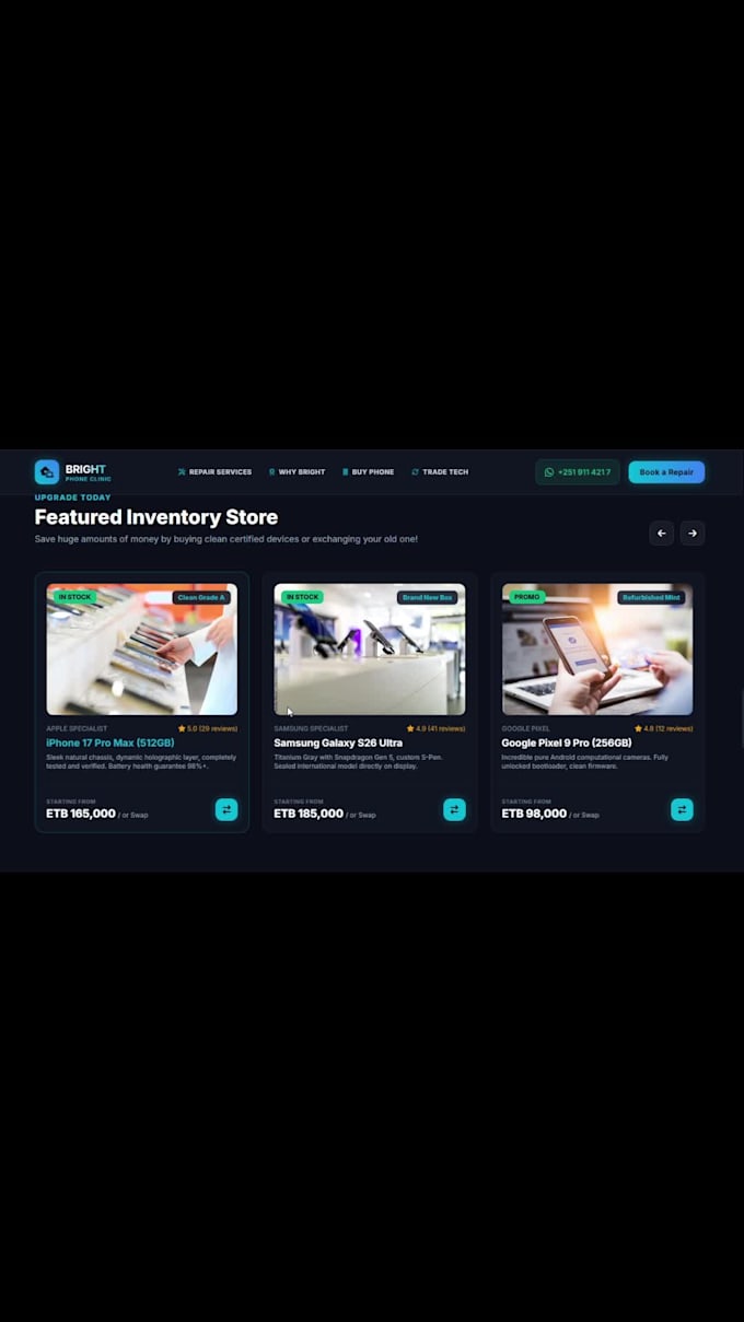 do 3d web development and modern interactive website design