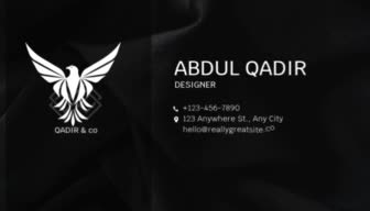 design personal business cards for you