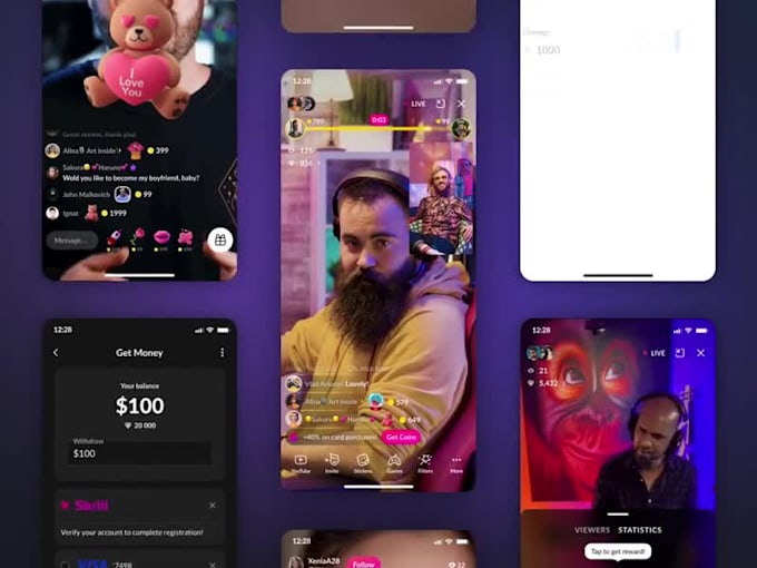 develop a livestreaming app streaming website music app video streaming app