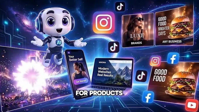 create ai video ads for products, apps and websites