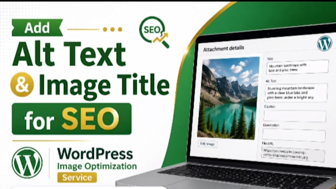 add SEO optimized alt text to your wordpress images for better ranking