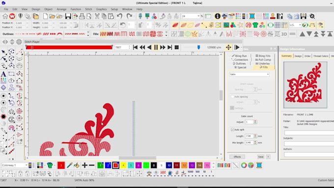 do embroidery digitizing convert to dst and quick delivery
