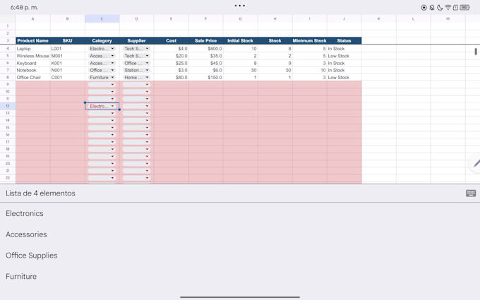 create a professional budget planner in google sheets