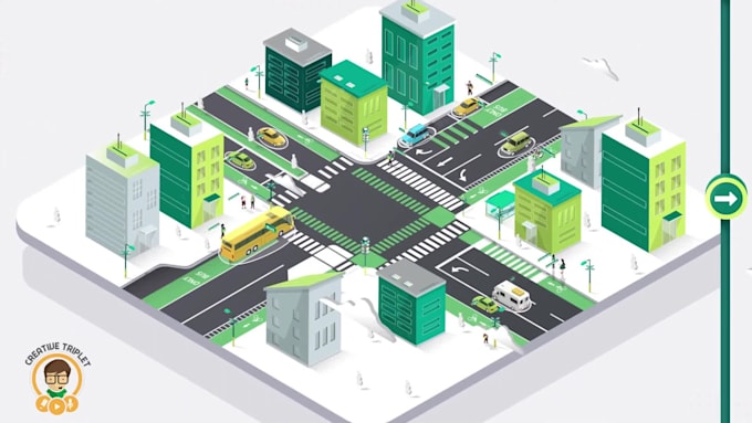 create a custom isometric animated explainer video