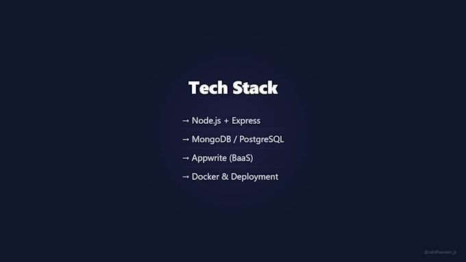 build secure appwrite backend, authentication, database and apis
