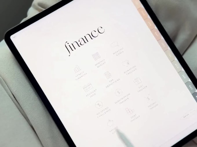 design etsy wellness journal, canva printable planner, productivity guide