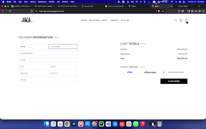 develop mern stack website full stack mongodb express react nodejs