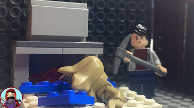 animate a 30 second short lego stop motion film