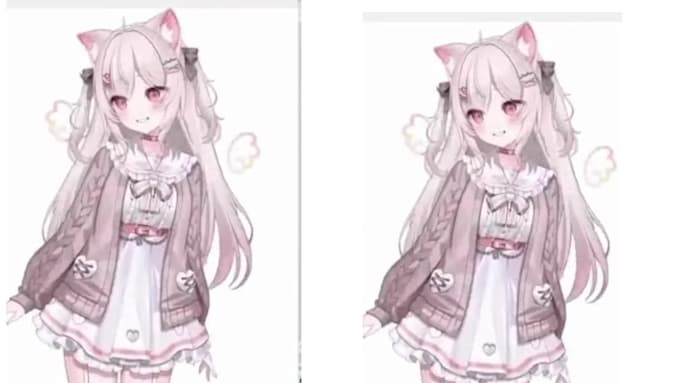 design vtuber model live2d rigging vtuber live2d rigging in vtube studio