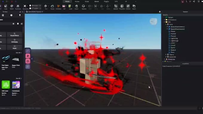 roblox vfx, roblox combat system, moveset ability, roblox scripting, roblox map