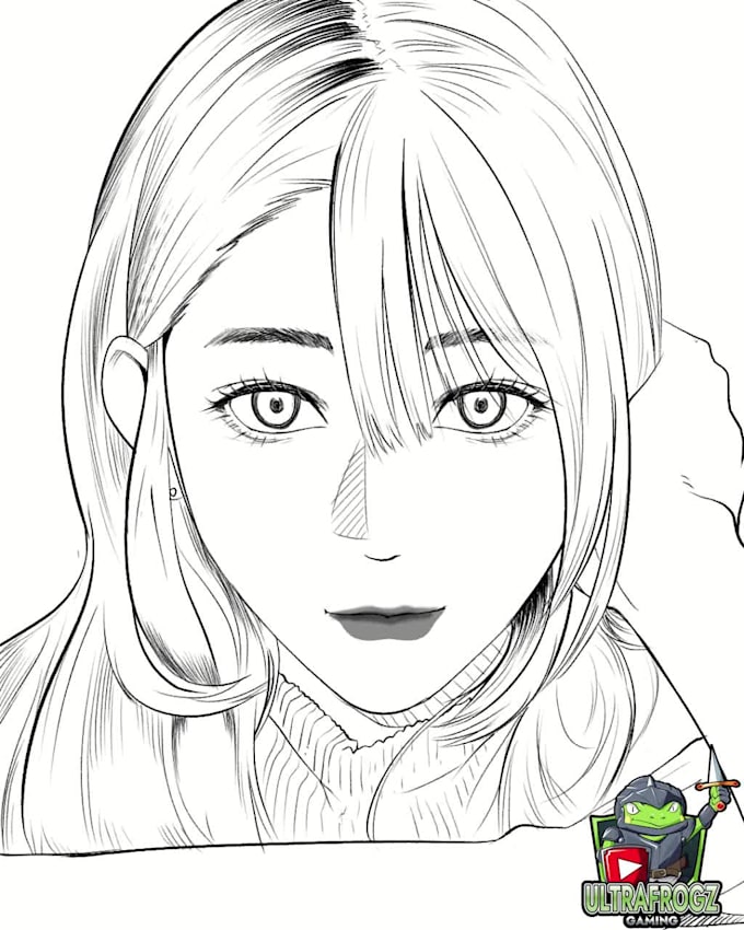 draw awesome manga for you