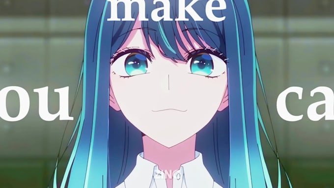 make an anime edit