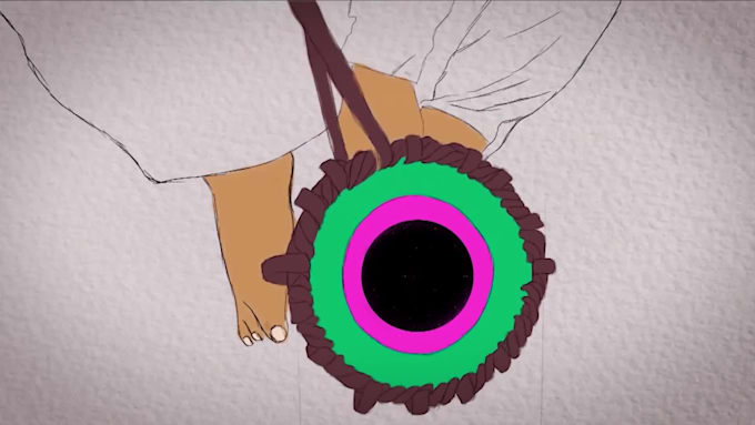 make custom hand drawn animation for you
