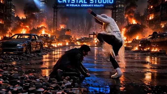 create realistic ai fight scenes and cinematic action videos