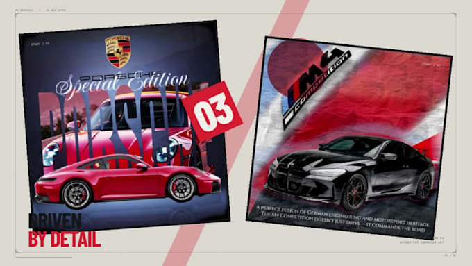 design eye catching posters, thumbnails and 3d visuals