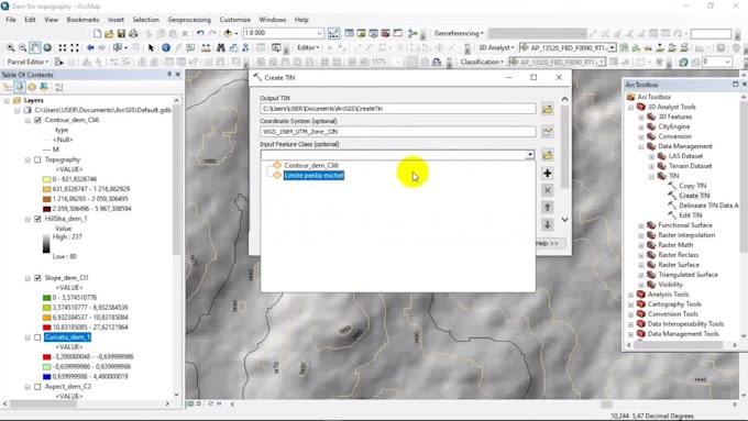 do spatial data analysis, gis mapping and custom cartography