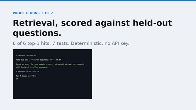 build an ai agent workflow with rag evaluation that does a real job