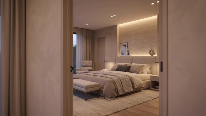 architectural site plan, 3d renderings animation property walkthrough video