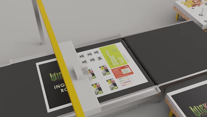 create realistic 3d industrial machinery and technical manufacturing animation