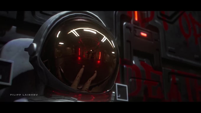 create a 3d cinematic game trailer in unreal engine 5