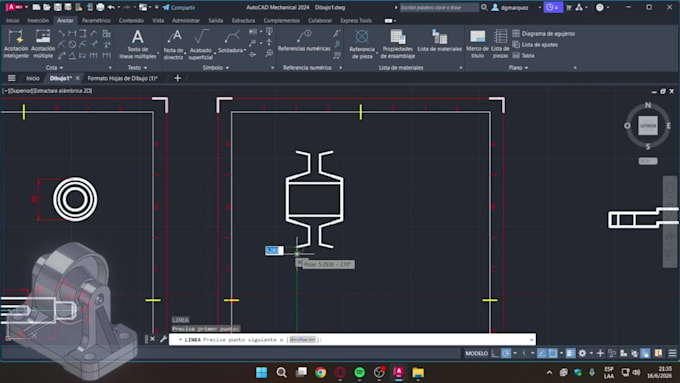 do 2d mechanical drafting and manufacturing drawings