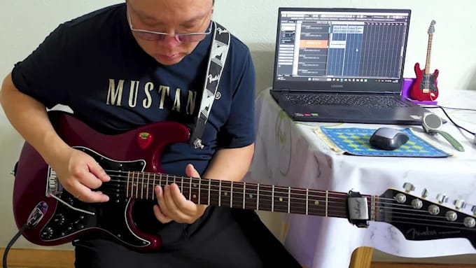 record electric acoustic or nylon guitar tracks