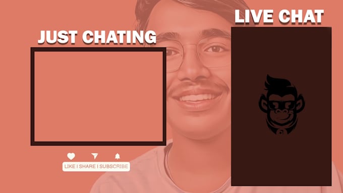 make graphics overlays for your live streams