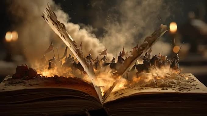 create cinematic book trailer, teaser, and promo video