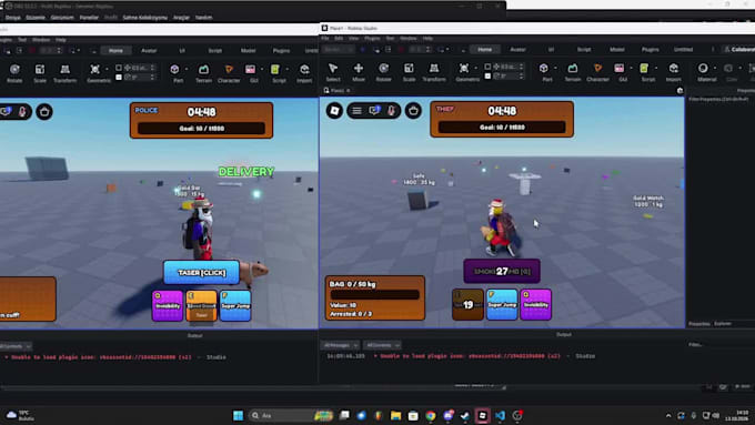 make full roblox game