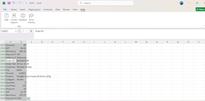 do excel data cleaning, formatting and data conversion
