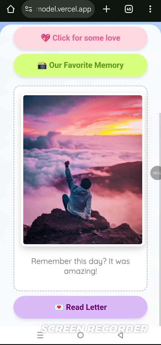 create a birthday greeting card