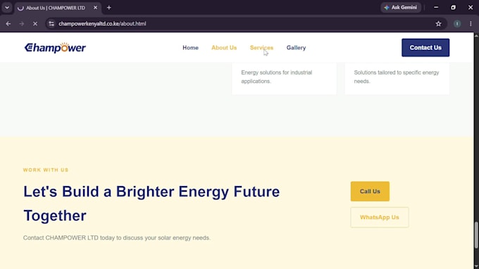 build a responsive modern website for your business