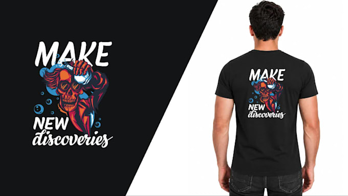 recreate your t shirt design into print ready vector files