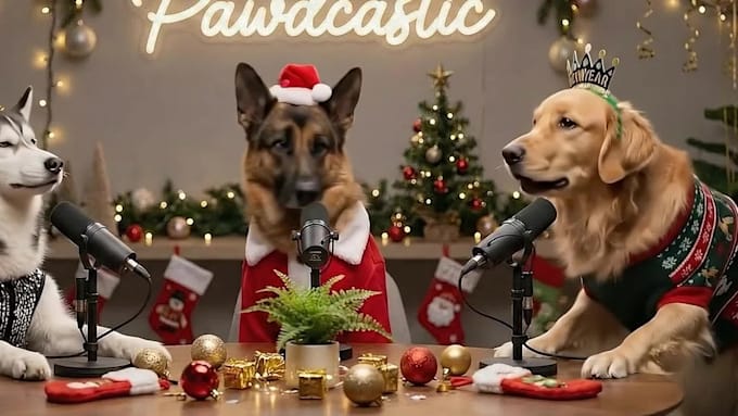 create ai funny pet video, ai dog talk, lipsync storytelling