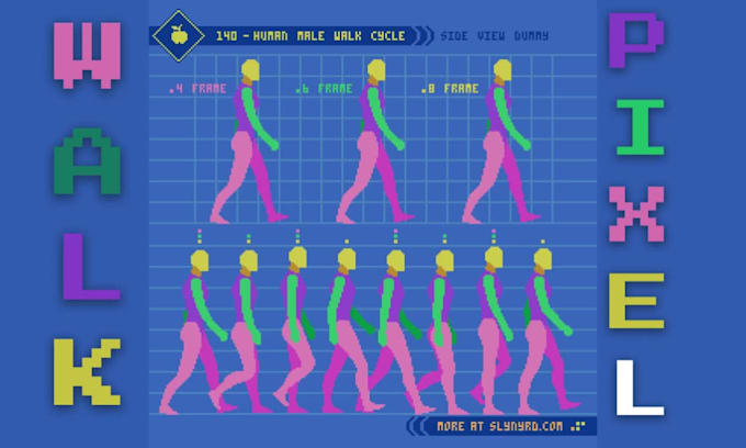 2d pixel art animation for games and custom sprite sheets