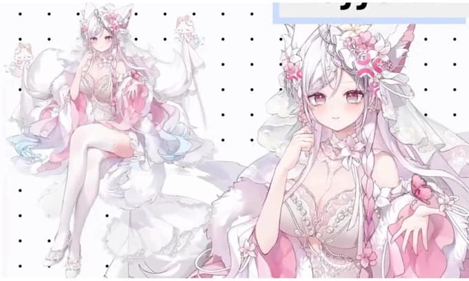 create custom live2d vtuber model, rigging, anime avatar and character