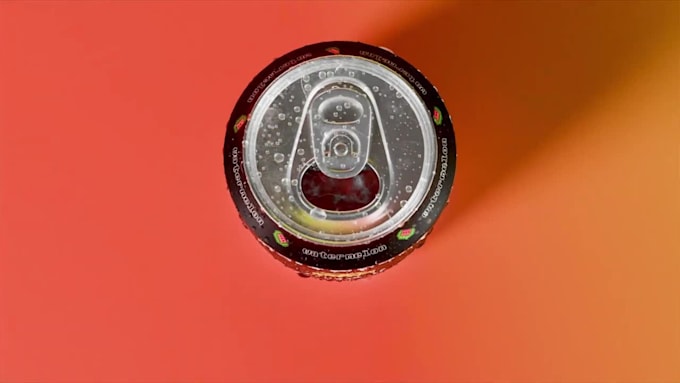 do 3d beverage animation, 3d soda bottle, product video ads 3d commercials video