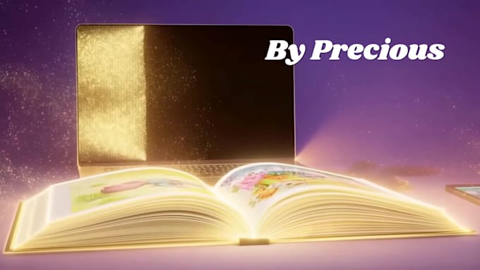 create a 30 second children picture book trailer for amazon KDP