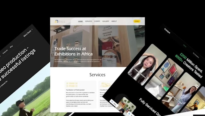 design, redesign, build a wix studio website with SEO