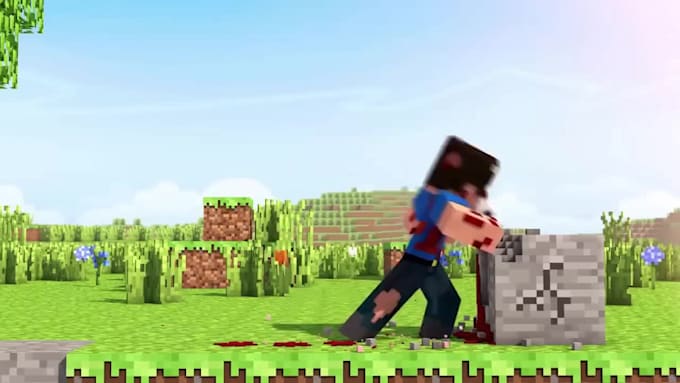 create epic minecraft combat and pvp animation