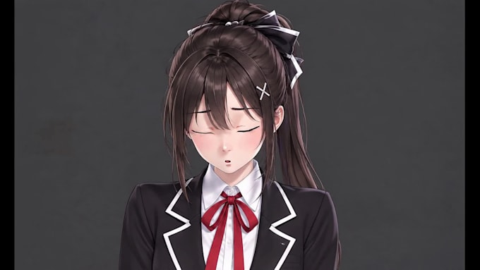 design custom vtuber avatar with rigging, blendshapes and vrm exports