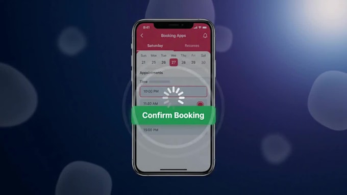 develop beauty and salon app, hair barber booking app in flutter