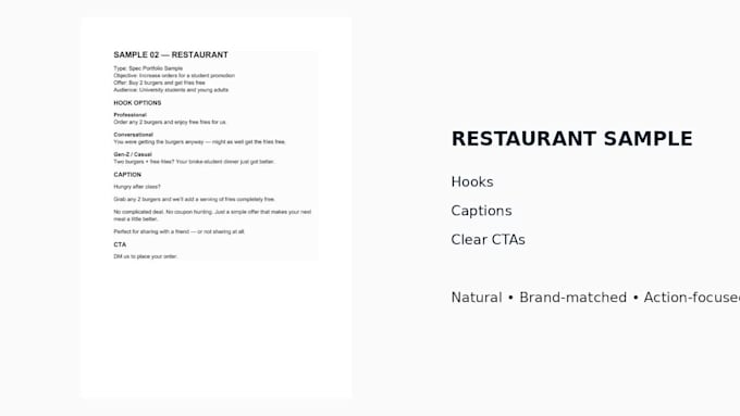 write engaging social media captions and hooks