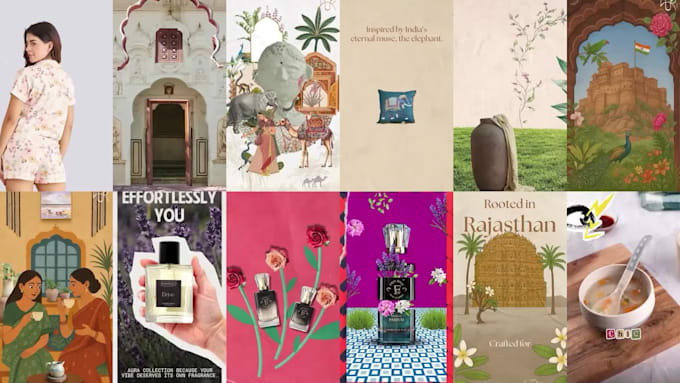 create instagram motion graphics posts and reels